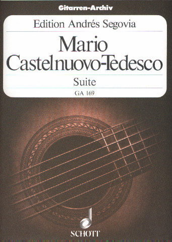 CASTELNUOVO T. Mario (1895-1968 Italia)<br><br>Suite d minor op. 133